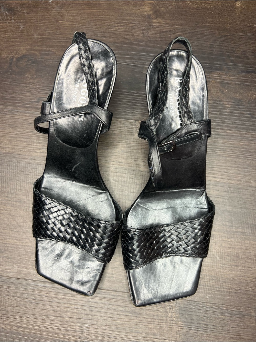 Rangoni Black Kitten Heels
